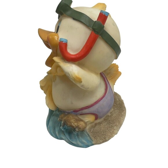 18 Daniel Brand Scuba Snorkel Baby Duckling Vintage Hand Painted Porcelain RARE - Picture 2 of 12
